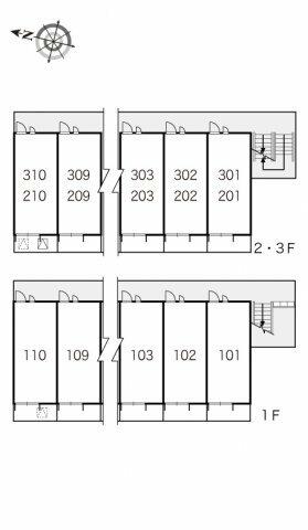 レオパレスパルフェ 109｜大阪府泉佐野市市場西１丁目(賃貸マンション1K・1階・23.18㎡)の写真 その4