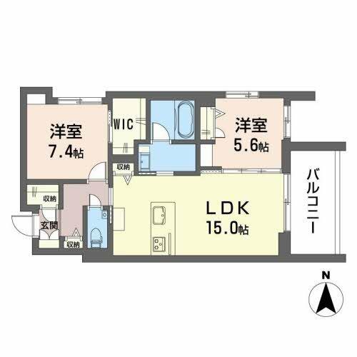 同じ建物の物件間取り写真 - ID:238007332884