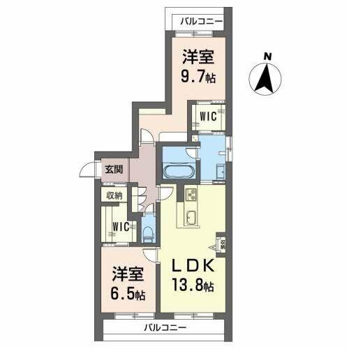 同じ建物の物件間取り写真 - ID:236002842860