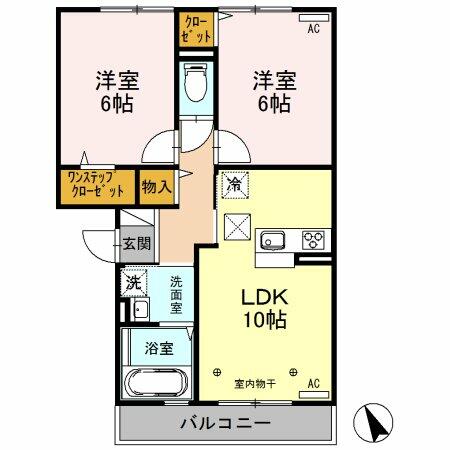 同じ建物の物件間取り写真 - ID:210002684535