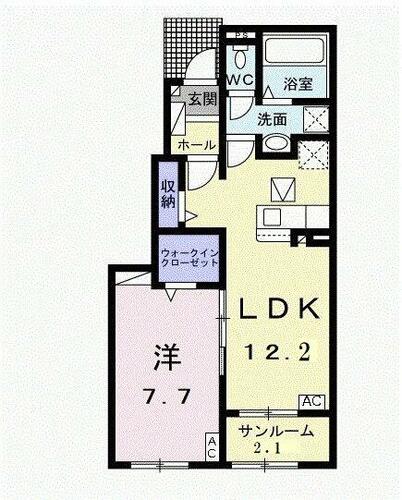 同じ建物の物件間取り写真 - ID:221010723754