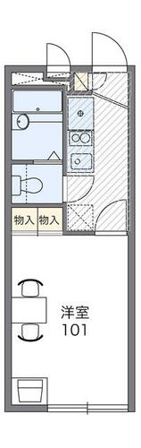 同じ建物の物件間取り写真 - ID:214055030064