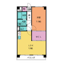 ペアシティーⅠ  ｜ 愛知県名古屋市天白区中平１丁目（賃貸マンション1LDK・1階・49.13㎡） その2