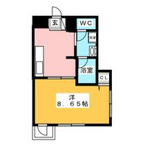 パル湘南台  ｜ 神奈川県藤沢市湘南台３丁目（賃貸マンション1K・3階・27.45㎡） その2