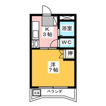 ＳＳパレス岩倉  ｜ 愛知県岩倉市旭町１丁目（賃貸マンション1K・2階・23.00㎡） その2