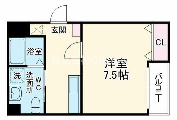 第１０美和マンション｜大阪府東大阪市荒本西４丁目(賃貸マンション1K・5階・27.95㎡)の写真 その2