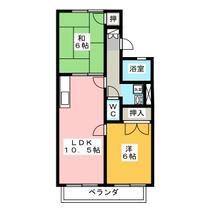 フローレンスながくてＡ棟  ｜ 愛知県長久手市山越（賃貸アパート2LDK・2階・49.50㎡） その2