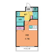 プレサンス泉セントマーク  ｜ 愛知県名古屋市東区泉１丁目（賃貸マンション1R・3階・24.48㎡） その2