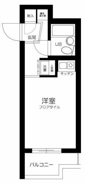 ライオンズマンション宮崎台第１０｜神奈川県川崎市宮前区宮崎(賃貸マンション1R・4階・17.26㎡)の写真 その2