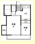 目黒区中根１丁目 2階建 築53年のイメージ