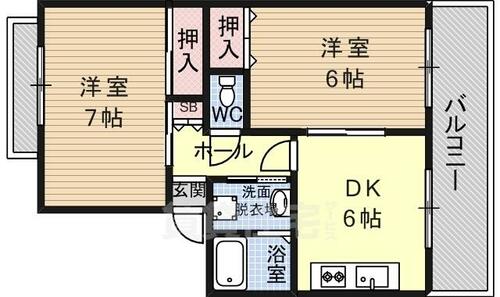 同じ建物の物件間取り写真 - ID:227084265393