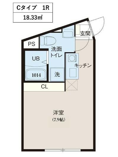 レピュア北千住レジデンスⅡ 403｜東京都足立区千住寿町(賃貸マンション1R・4階・18.33㎡)の写真 その2