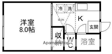 同じ建物の物件間取り写真 - ID:204003525256