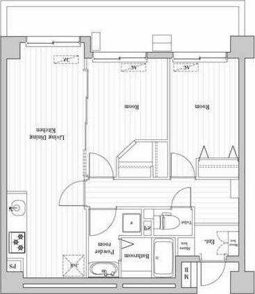 同じ建物の物件間取り写真 - ID:213103294759