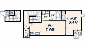 グランドソレイユ森河内 203 ｜ 大阪府東大阪市森河内西２丁目（賃貸アパート1DK・2階・38.68㎡） その2