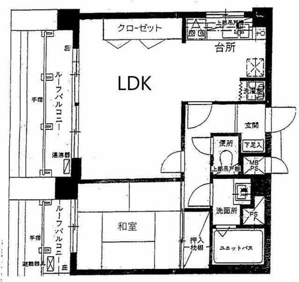 ライオンズマンション伊勢佐木長者町第２ 706｜神奈川県横浜市中区弥生町１丁目(賃貸マンション1LDK・7階・47.58㎡)の写真 その2