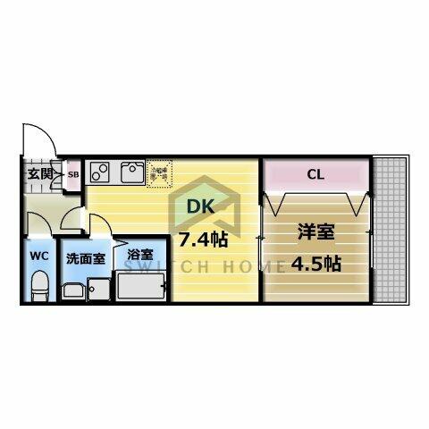 同じ建物の物件間取り写真 - ID:227082484757