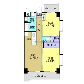 同じ建物の物件間取り写真 - ID:246005467535