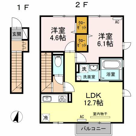 同じ建物の物件間取り写真 - ID:240028280164