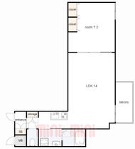 ウェルスクエア西宮北口 303 ｜ 兵庫県西宮市大畑町（賃貸マンション1LDK・3階・39.87㎡） その2