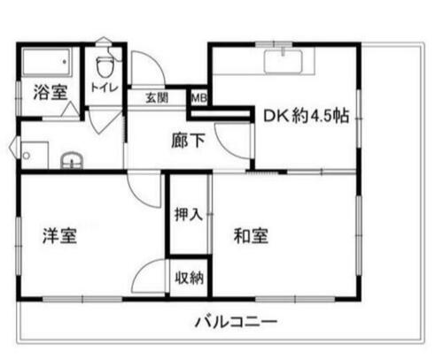 同じ建物の物件間取り写真 - ID:211043495030