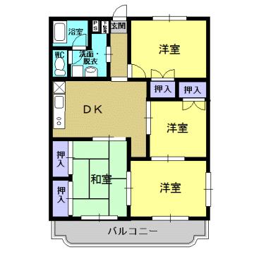 同じ建物の物件間取り写真 - ID:246005378582