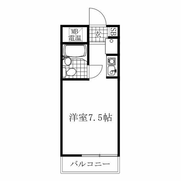 第２８プロスパー上社 401｜愛知県名古屋市名東区上社４丁目(賃貸マンション1R・4階・16.20㎡)の写真 その1