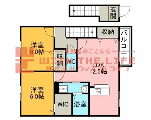 同じ建物の物件間取り写真 - ID:240028280206