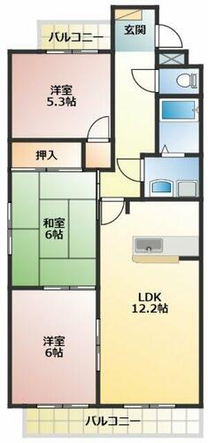 同じ建物の物件間取り写真 - ID:223031944311