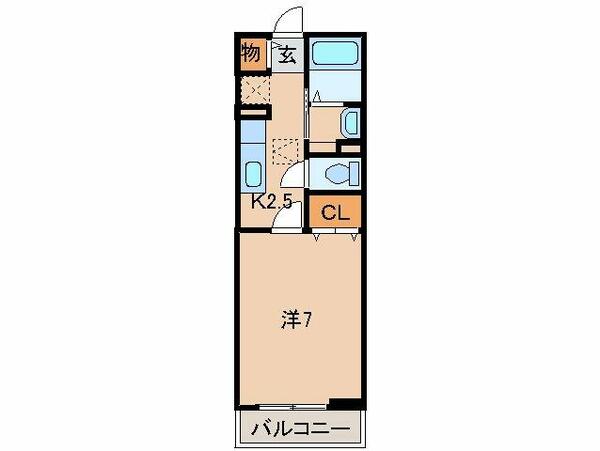 和歌山県海南市船尾(賃貸アパート1K・1階・26.11㎡)の写真 その2