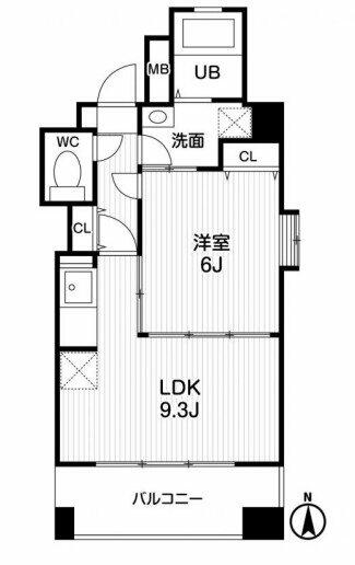 アーデンタワー立売堀｜大阪府大阪市西区立売堀３丁目(賃貸マンション1LDK・8階・37.97㎡)の写真 その2