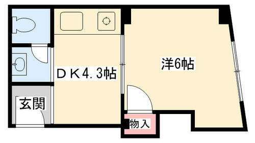 プチシャトー徳井の間取り