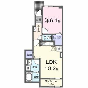 同じ建物の物件間取り写真 - ID:223032342809