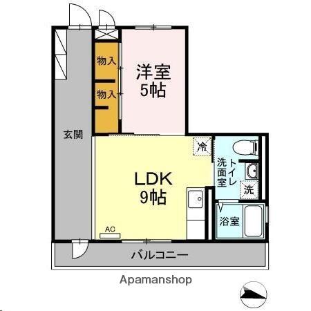 同じ建物の物件間取り写真 - ID:204003319481