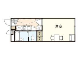 レオパレスオズヴァリー  ｜ 広島県広島市安佐南区大町西１丁目（賃貸アパート1K・2階・19.87㎡） その2