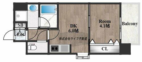 スプランディッド高井田 105｜大阪府東大阪市高井田西６丁目(賃貸マンション1DK・1階・28.08㎡)の写真 その2