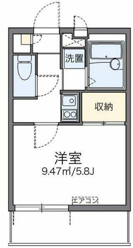 同じ建物の物件間取り写真 - ID:214055027057