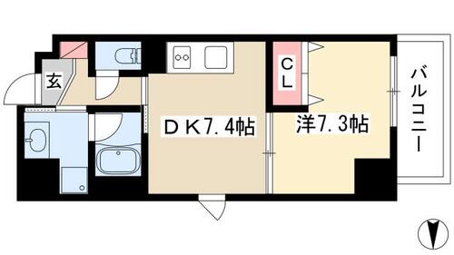 同じ建物の物件間取り写真 - ID:223032494785