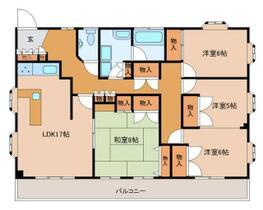 ちとせビル  ｜ 千葉県千葉市稲毛区稲毛２丁目（賃貸マンション3LDK・4階・104.34㎡） その2