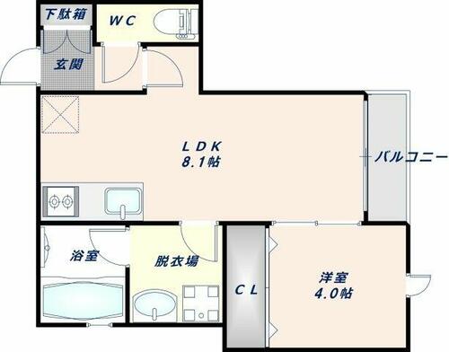 同じ建物の物件間取り写真 - ID:227081537630