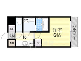 大阪府大阪市北区大淀中２丁目（賃貸マンション1K・12階・20.79㎡） その2