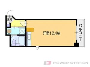 同じ建物の物件間取り写真 - ID:201022440567