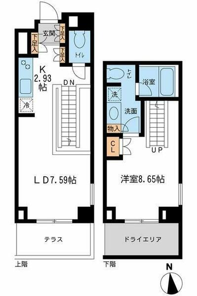 レジデンス白金コローレ｜東京都港区白金３丁目(賃貸マンション1LDK・--・52.24㎡)の写真 その2