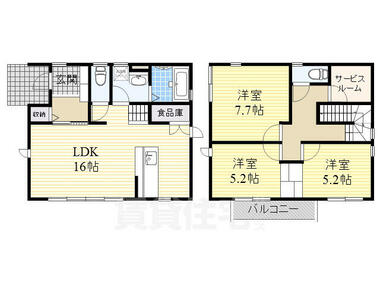 間取り：227101605514