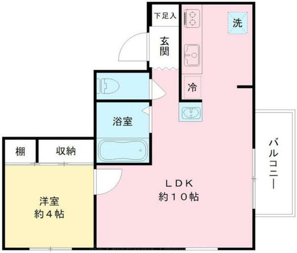 ガーデントキワ 301｜東京都世田谷区南烏山２丁目(賃貸マンション1LDK・3階・31.41㎡)の写真 その2