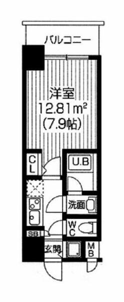 Ｓ－ＲＥＳＩＤＥＮＣＥ福島Ｌｕｘｅ（エスレジデンス福島ラグゼ）｜大阪府大阪市福島区福島７丁目(賃貸マンション1K・14階・25.42㎡)の写真 その2