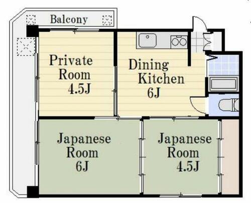 同じ建物の物件間取り写真 - ID:228043921867