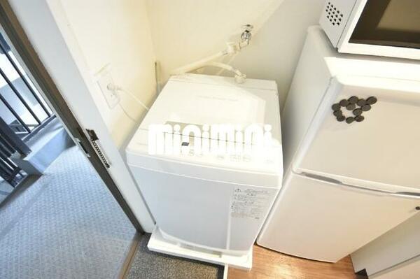 画像8:室内に洗濯機置き場があります。