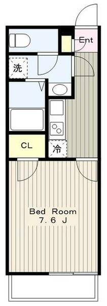 クレイノエグランティ（５６５１１） 103｜神奈川県相模原市中央区中央２丁目(賃貸マンション1K・1階・26.08㎡)の写真 その2
