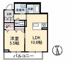 同じ建物の物件間取り写真 - ID:238007322958